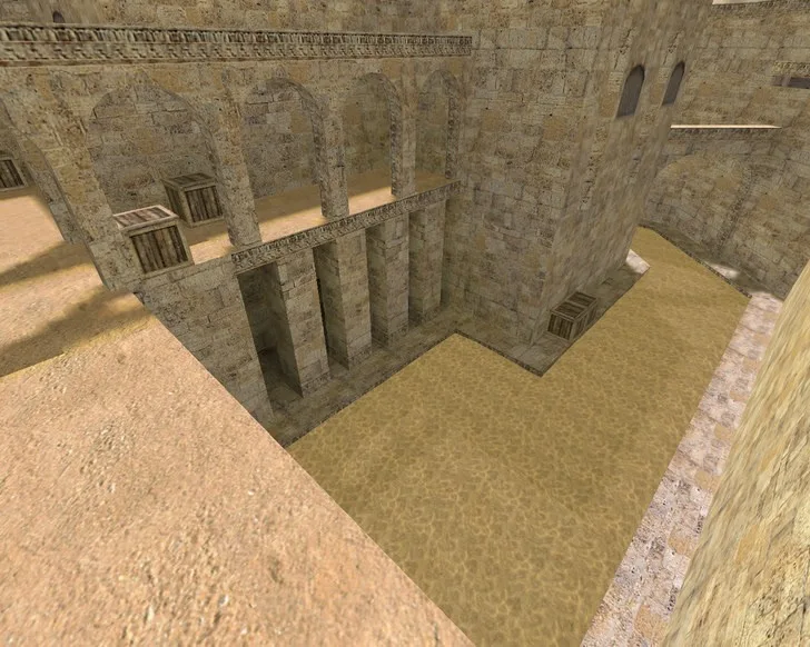 Карта «de_dust2002» для CS 1.6