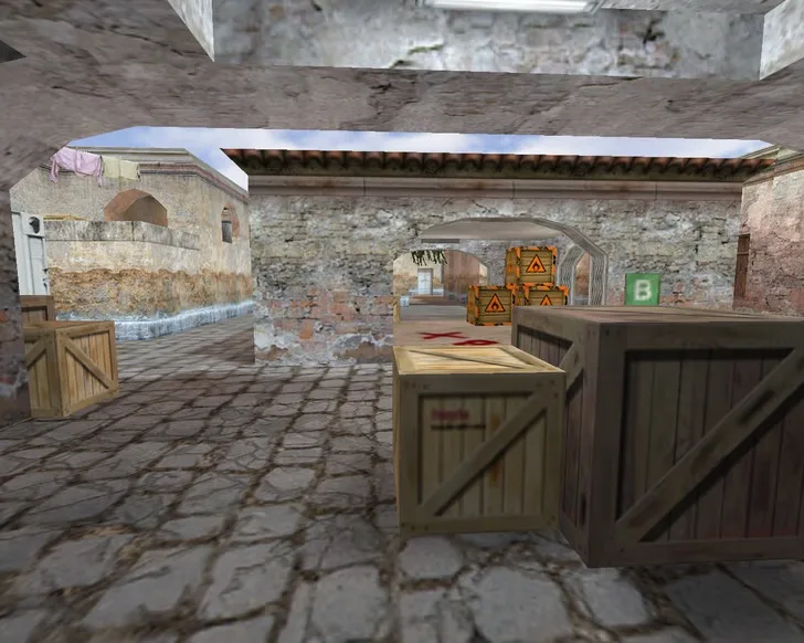 Карта «de_mirage» для CS 1.6