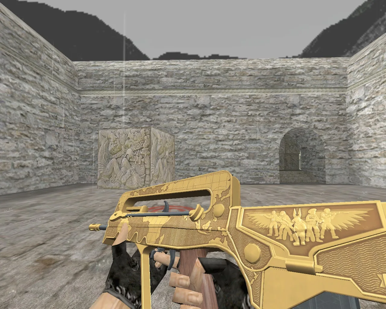 FAMAS "Commemoration" Weapon Model for CS 1.6 - Free Download