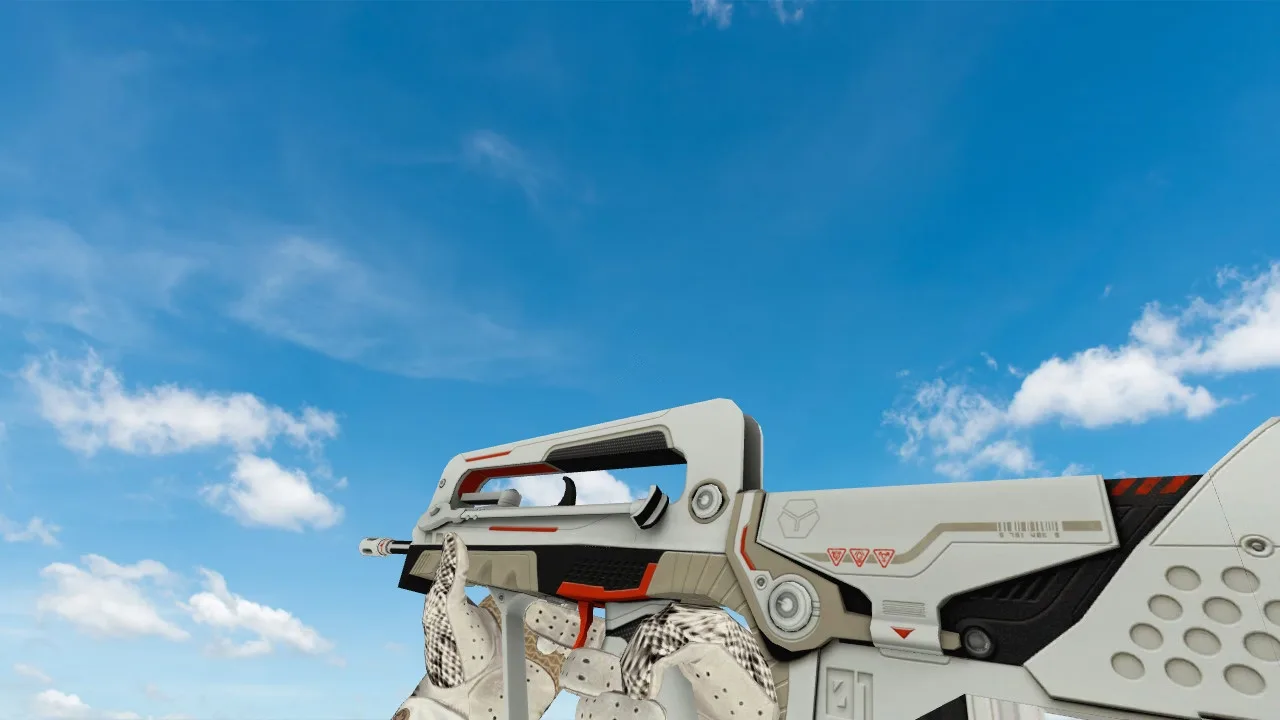 Скачать скин Famas «Механо-пушка» для CS 1.6 с перчатками
