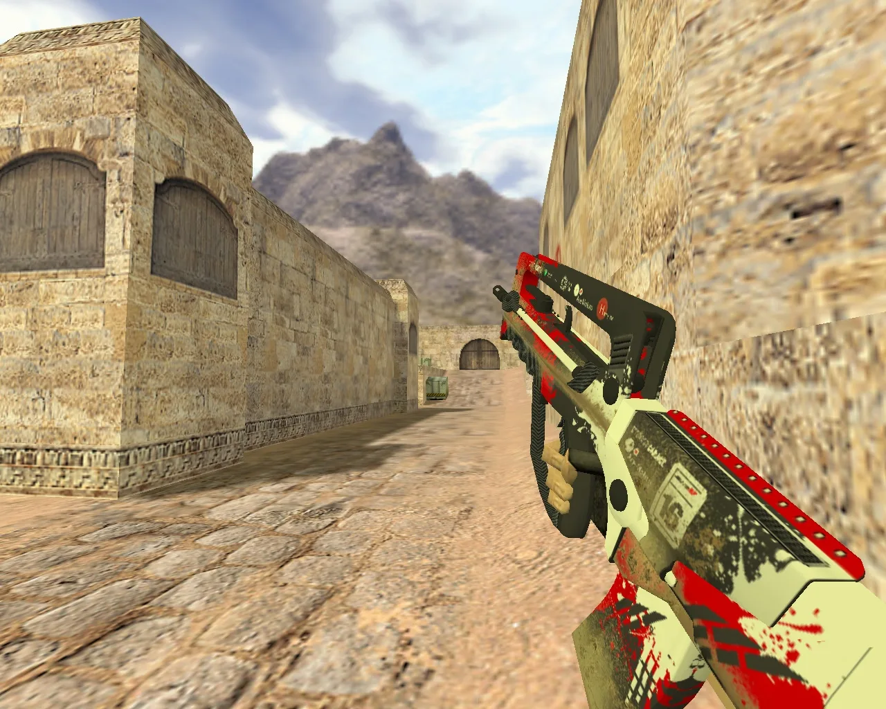 Модель Famas Защитный каркас для оружия CS 1.6 - Скачать бесплатно