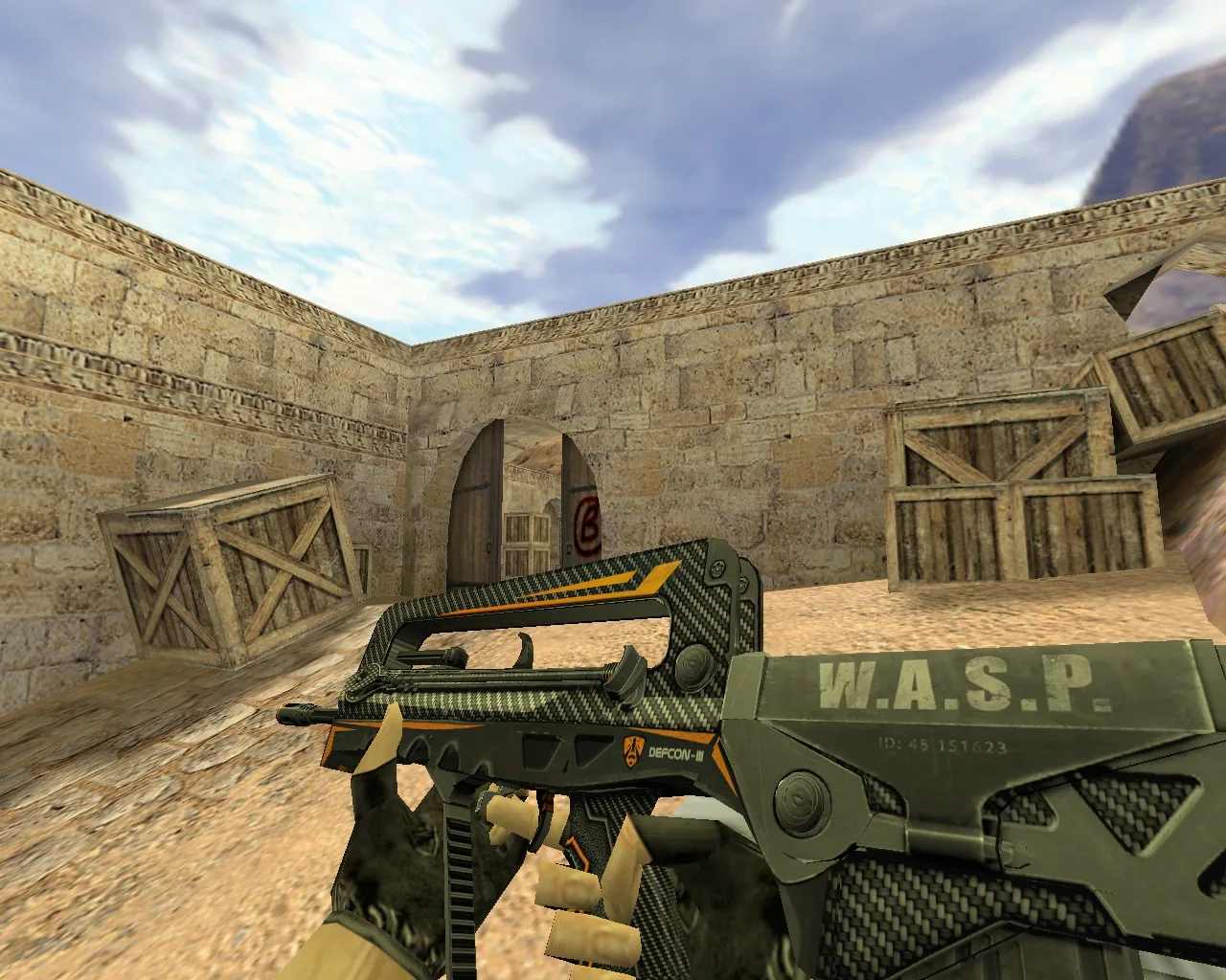 Модель зброї Famas WASP для CS 1.6 - Завантажити безкоштовно — 3