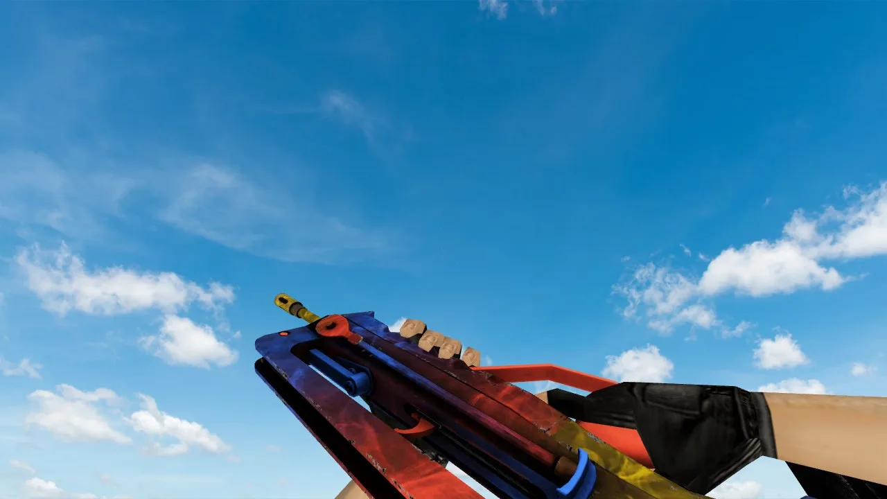 The Famas "Marble Gradient" weapon model for CS 1.6 - Download for free