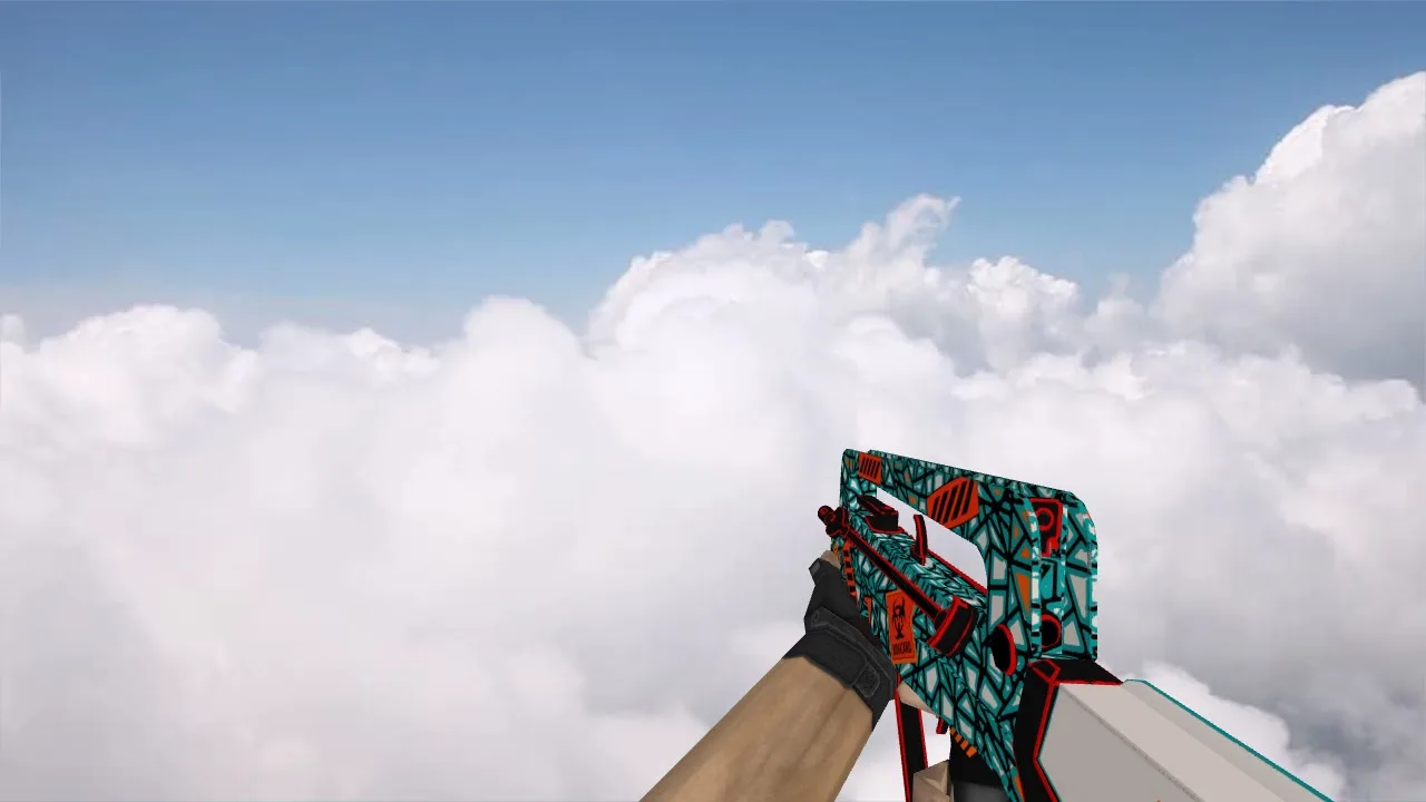 Модель оружия Famas Angry Emoji для CS 1.6 - Скачать бесплатно