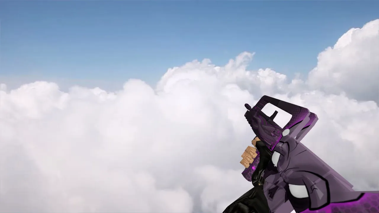 Famas Magic Skull weapon model for CS 1.6 - Free Download