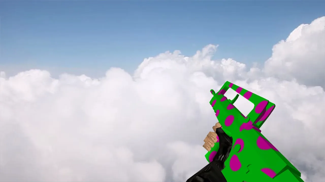 Default Famous Clownter-Strike Weapon Model for CS 1.6 - Free Download