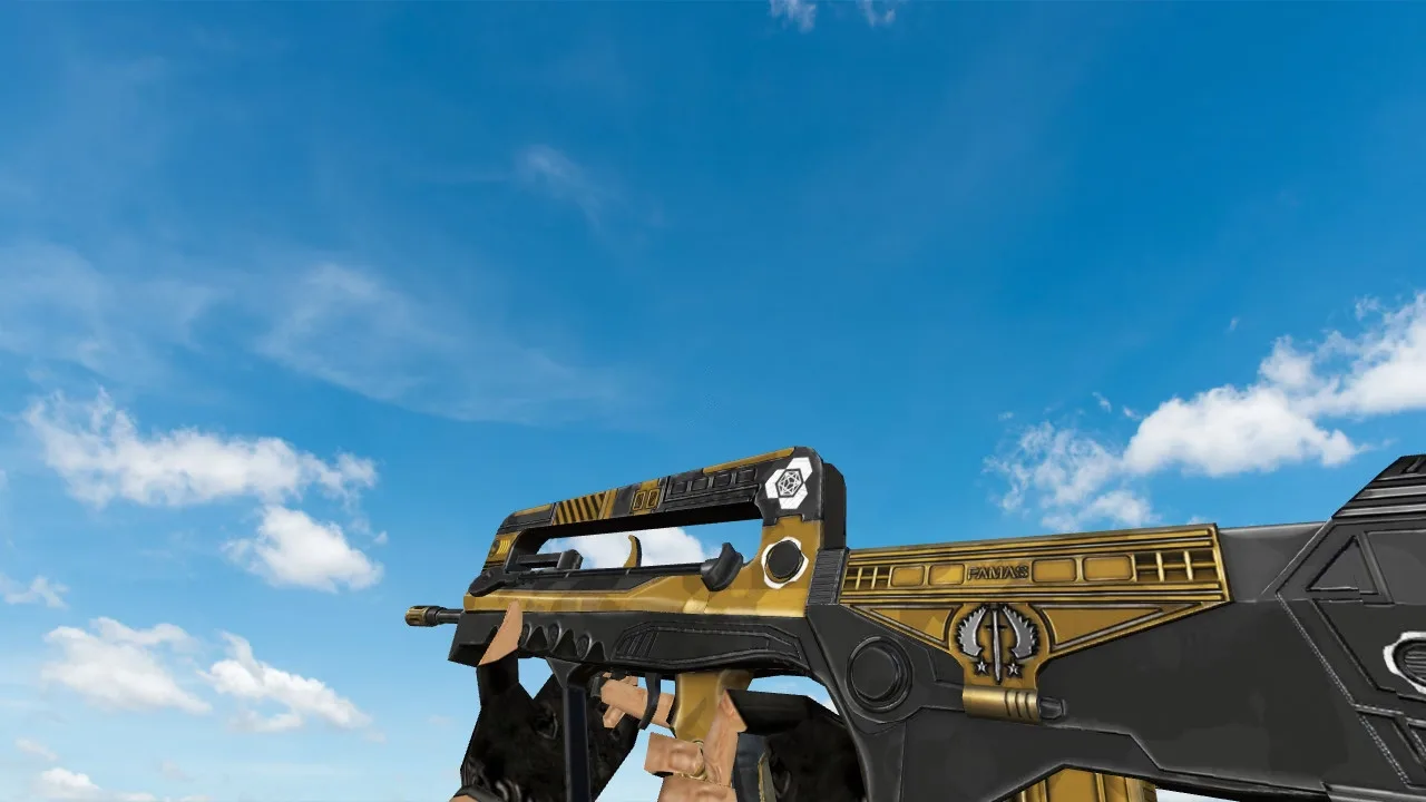 Модель оружия Famas Frak для CS 1.6 - Скачать бесплатно
