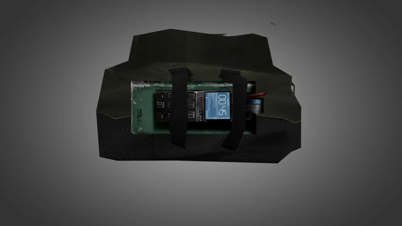 Модель бомбы с4 Backpack Partial reskin and hack  для CS 1.6 - Скачать бесплатно
