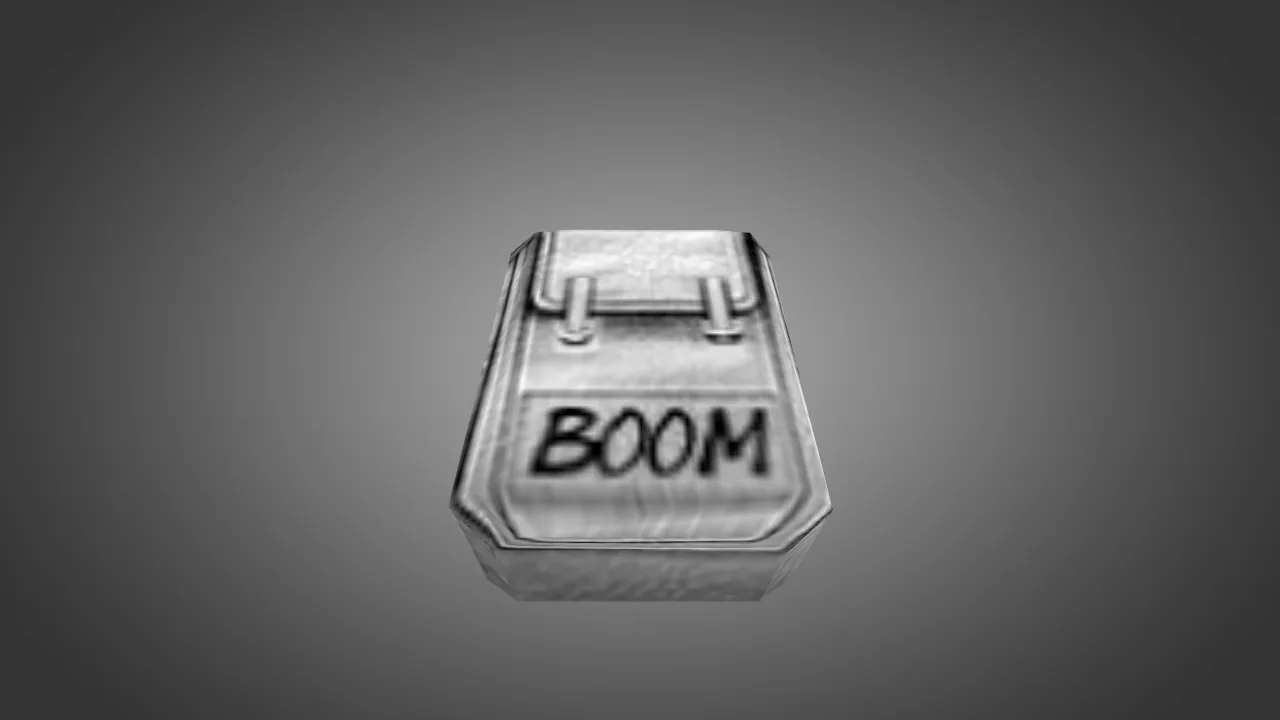 Модель бомбы с4 The Boom Backpack Skin  для CS 1.6 - Скачать бесплатно