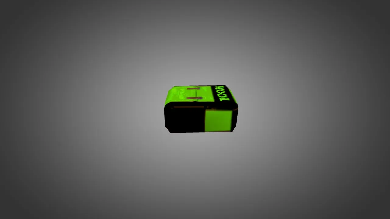 Модель бомбы C4 Green Boom Backpack для CS 1.6 - Скачать бесплатно