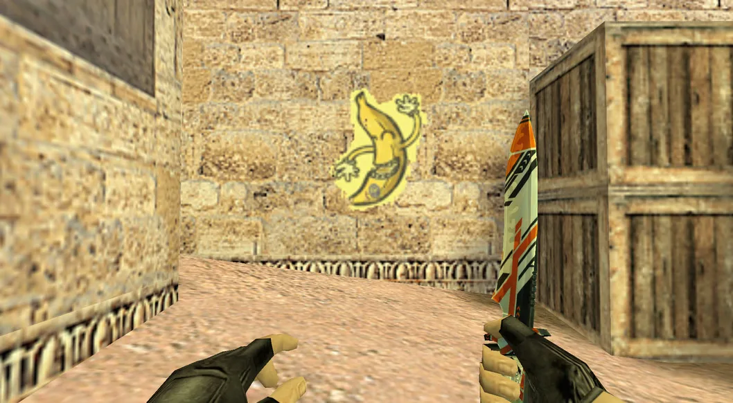 Graffiti „Banan” dla CS 1.6