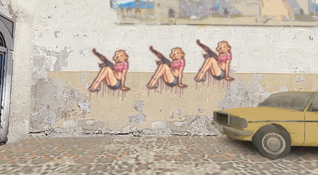 Graffiti „Tamara” dla CS 1.6 — 2