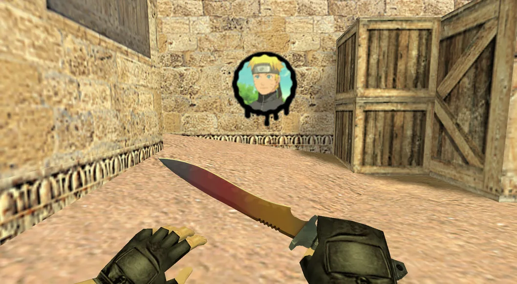 Graffiti "Naruto Uzumaki" for CS 1.6 — 2
