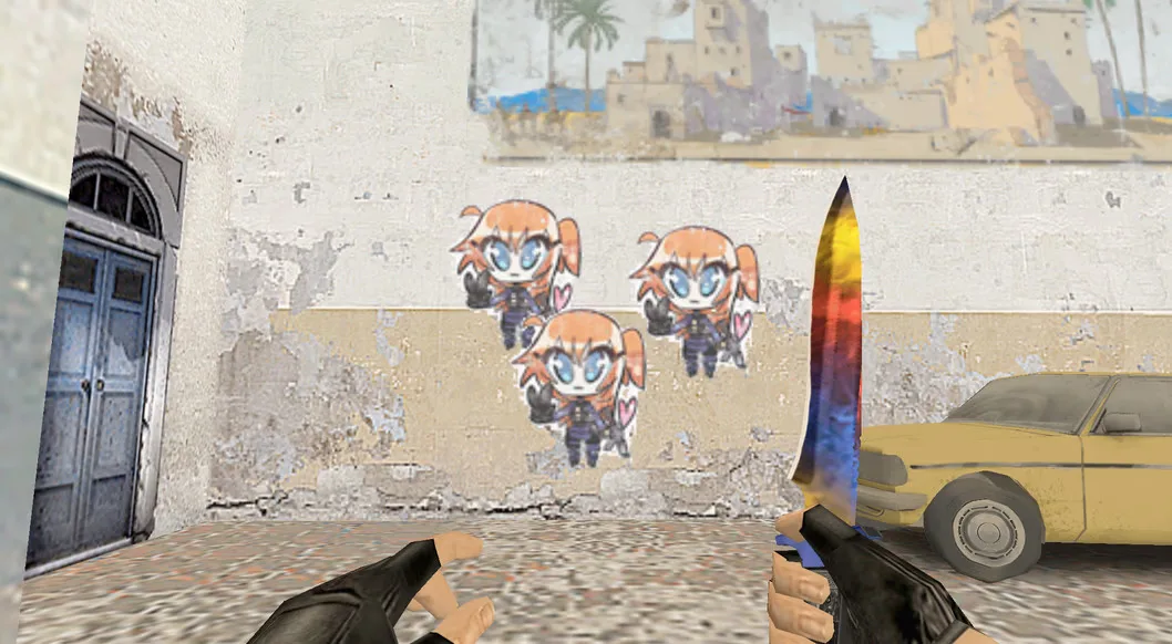 Graffiti "Kawaii Special Forces" dla CS 1.6 — 3