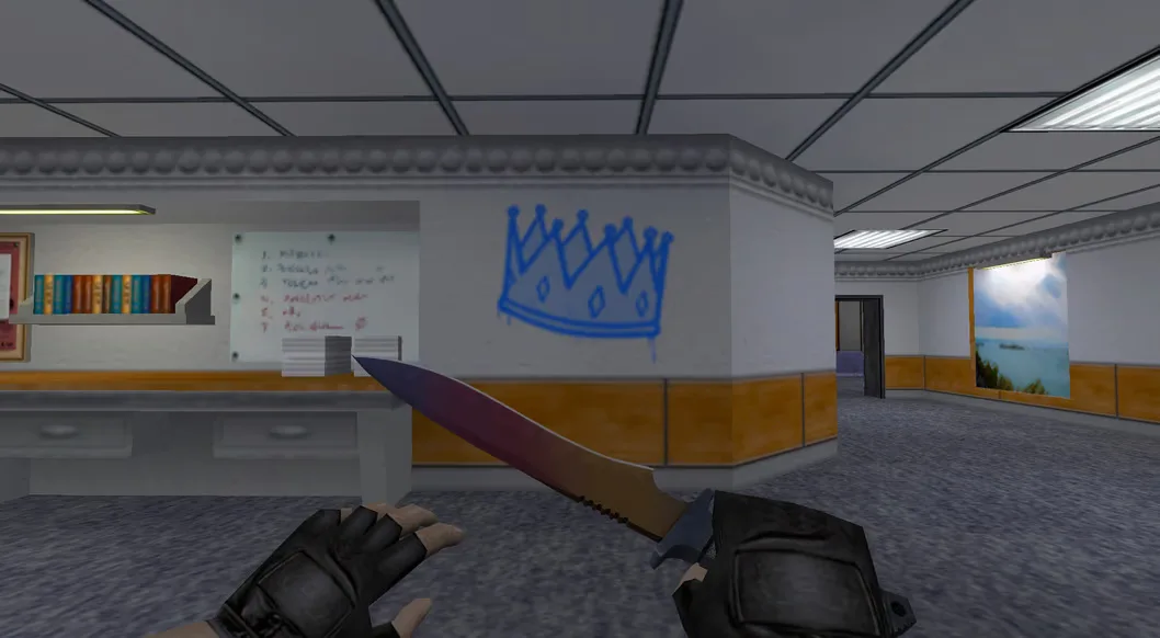 Graffiti “Crown me” for CS 1.6 — 3