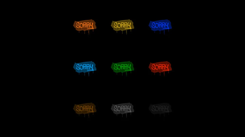 Graffiti "Sorry" for CS 1.6 — 2