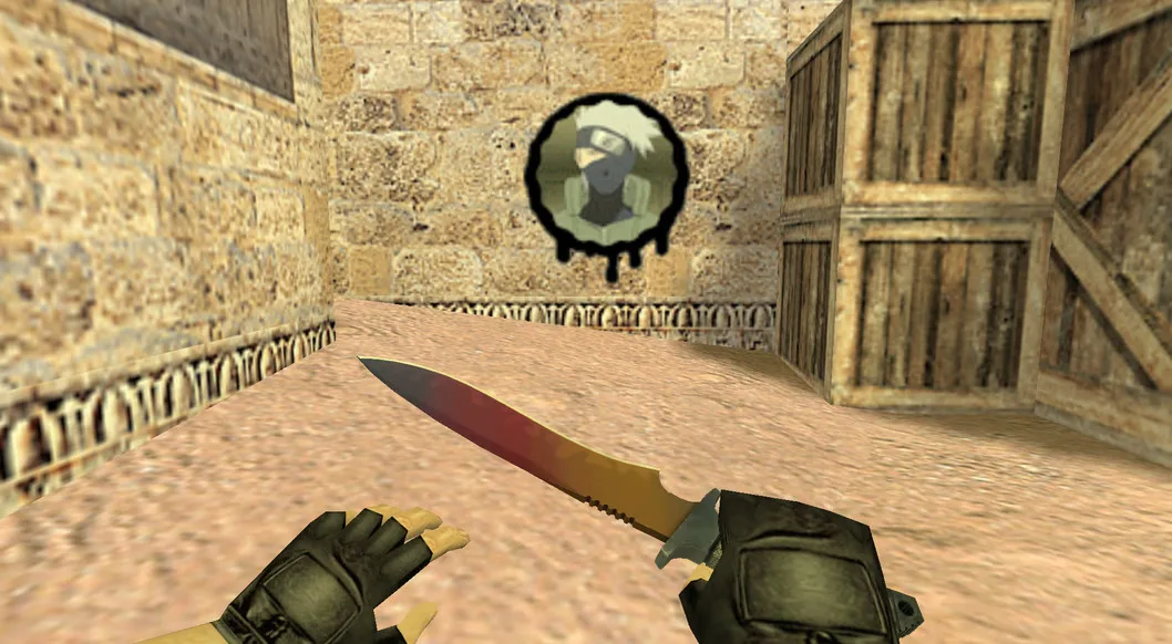 Graffiti "Kakashi Hatake" for CS 1.6 — 2