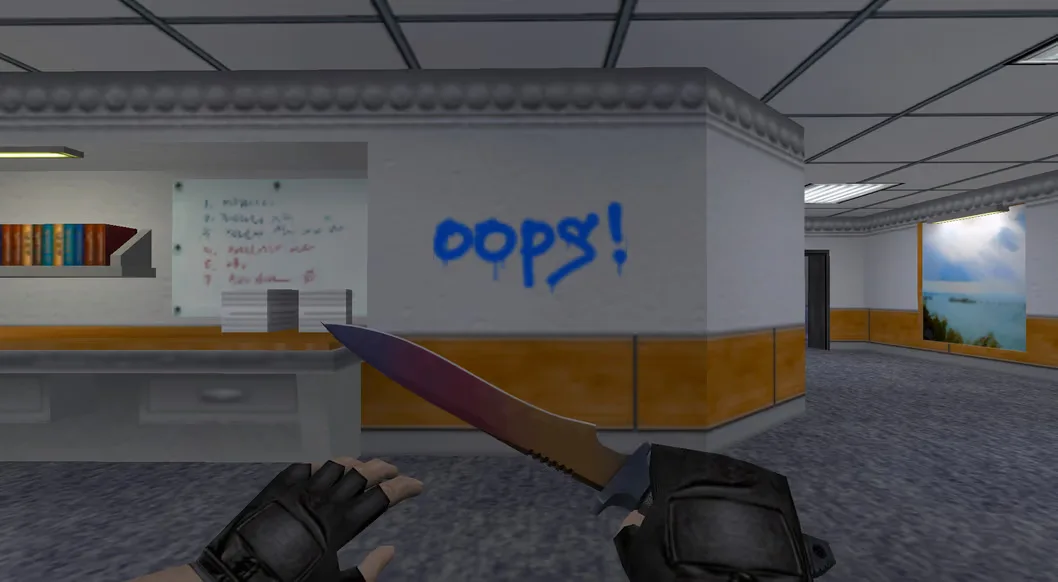 Graffiti „Ups” dla CS 1.6 — 3