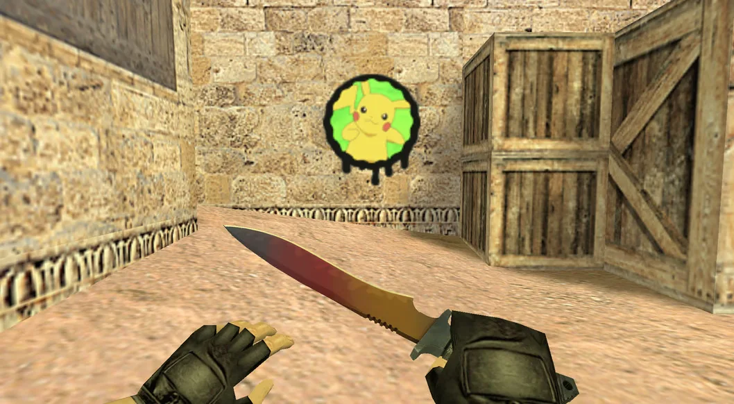 Graffiti "Pikachu" for CS 1.6 — 2