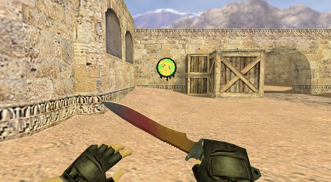 Graffiti "Pikachu" for CS 1.6 — 3