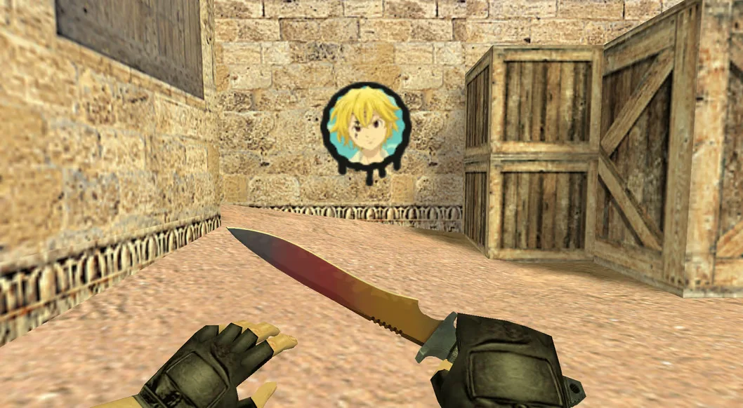 Graffiti „Meliodas” dla CS 1.6 — 2