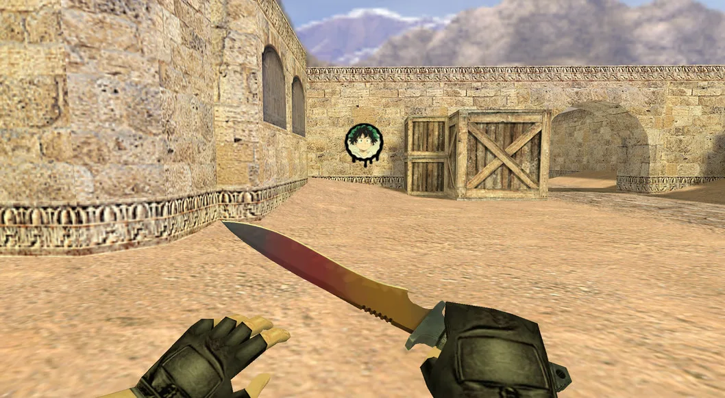 Graffiti "Izuku Midoriya" for CS 1.6