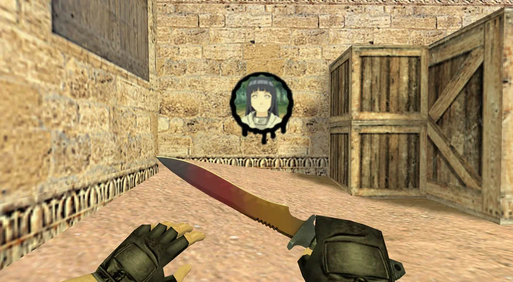 Graffiti "Hinata Hyuga" for CS 1.6