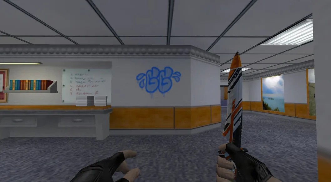 Graffiti "Good game" for CS 1.6
