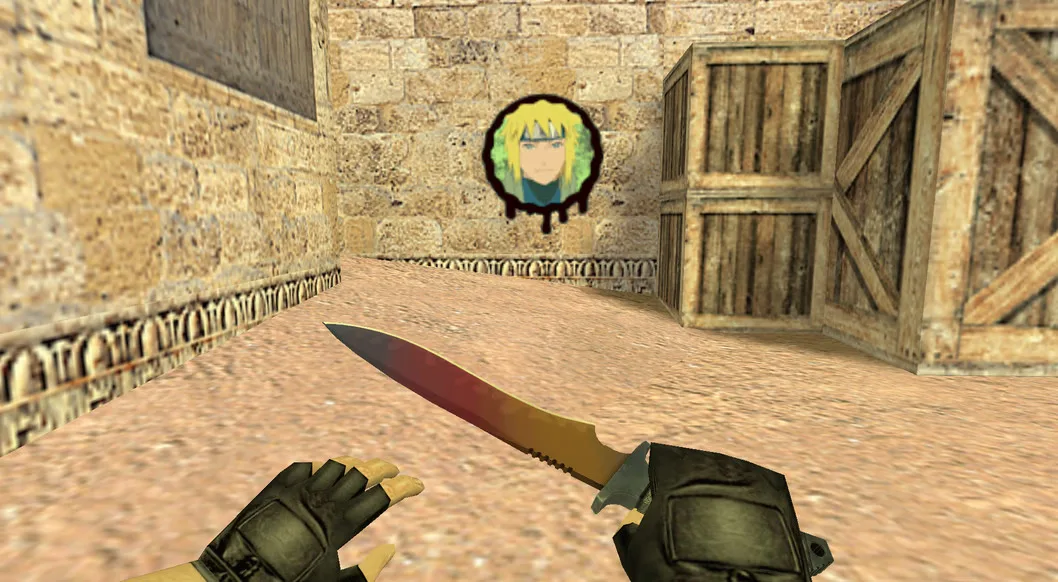 Graffiti "Minato Namikaze" for CS 1.6