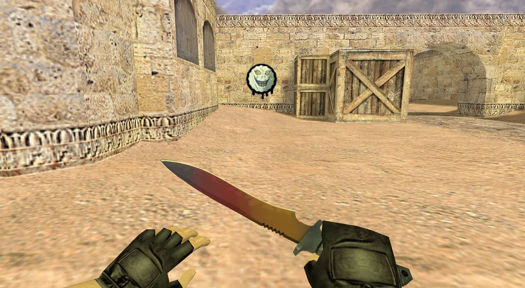 Граффити «Рюк» для CS 1.6