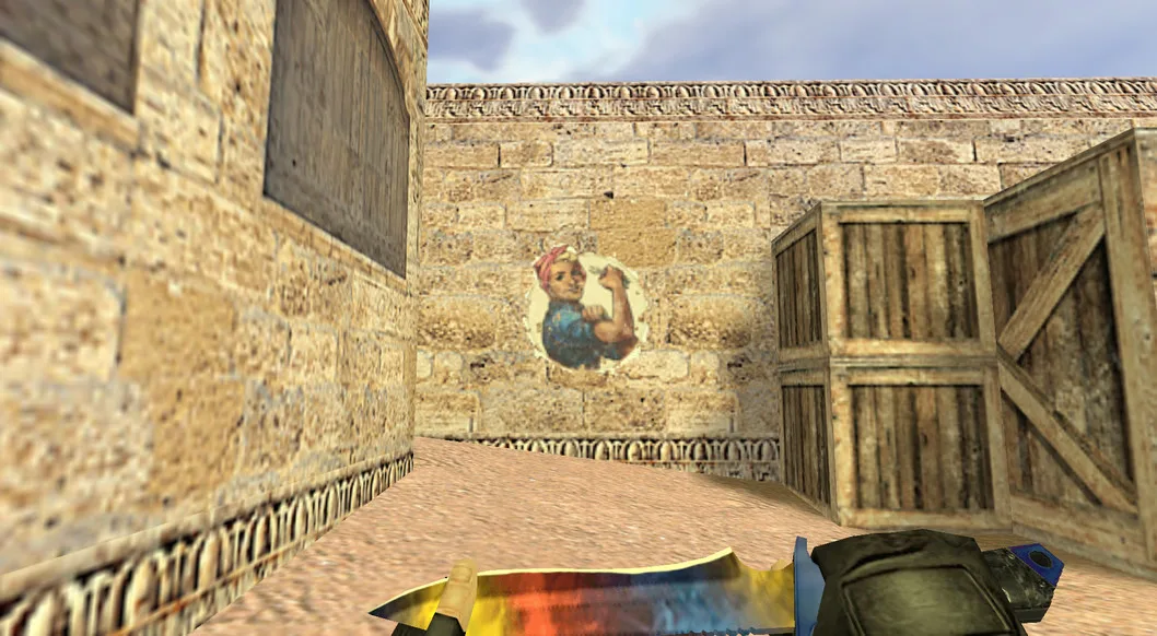 Граффити «Марта» для CS 1.6