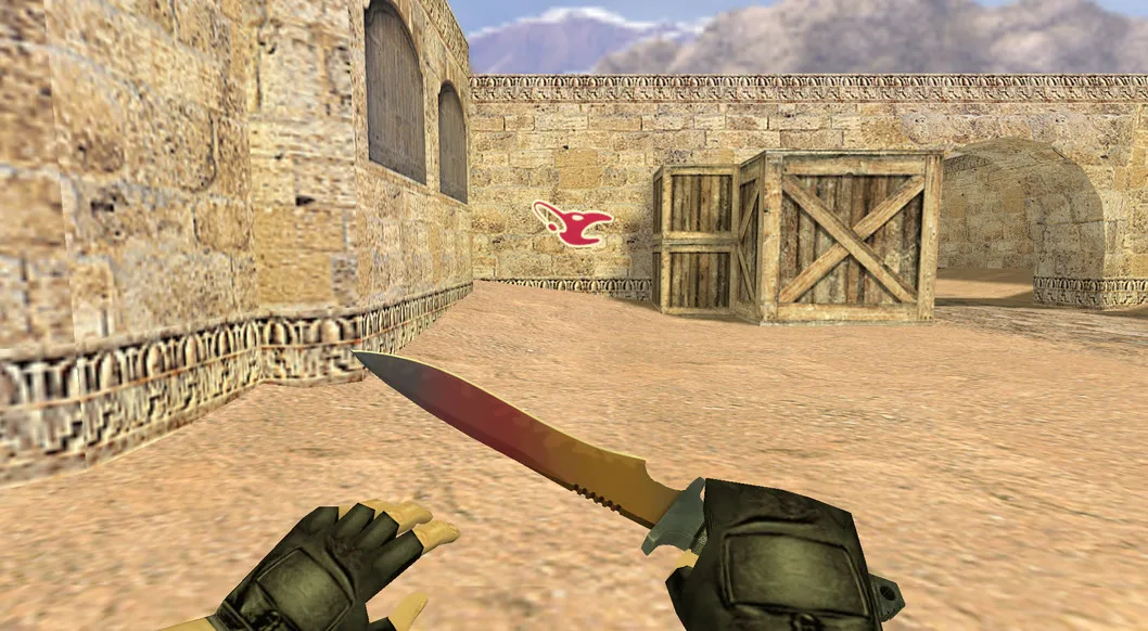 Graffiti „Logo Mousesports” dla CS 1.6