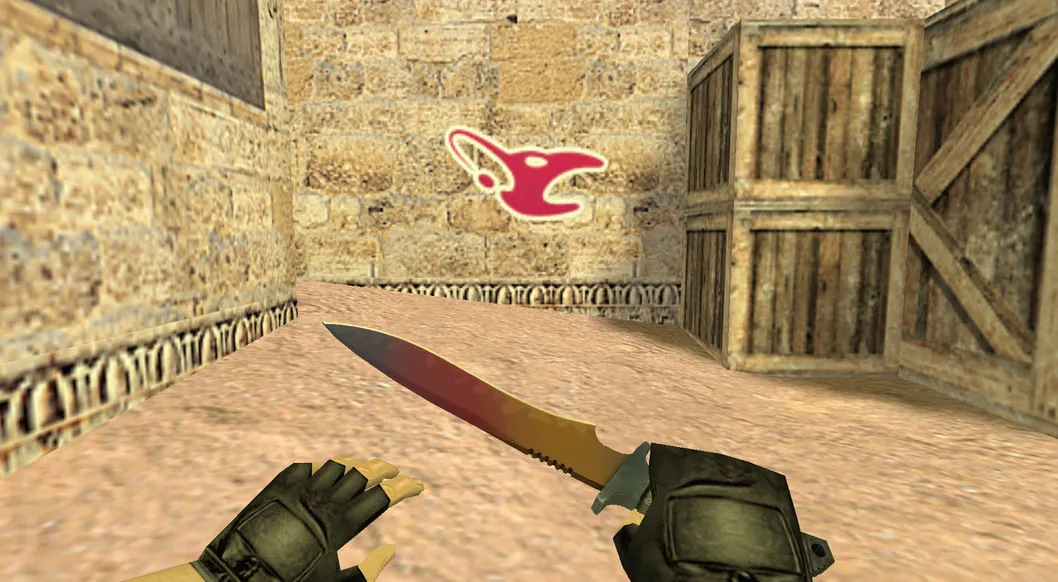 Graffiti „Logo Mousesports” dla CS 1.6
