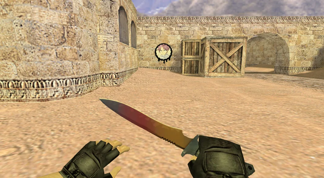 Graffiti "Natsu Dragneel" for CS 1.6 — 2