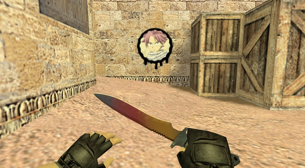 Graffiti "Natsu Dragneel" for CS 1.6 — 3