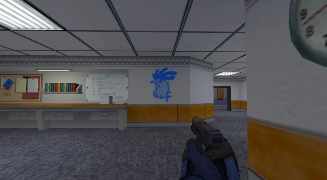 Graffiti „Badass” dla CS 1.6
