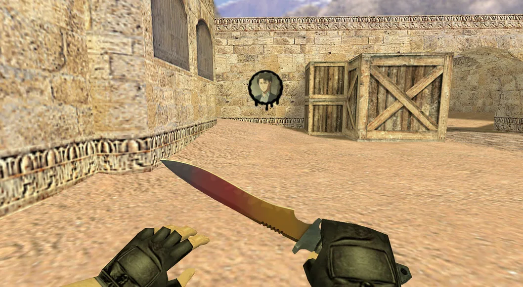 Levi Ackerman Graffiti for CS 1.6
