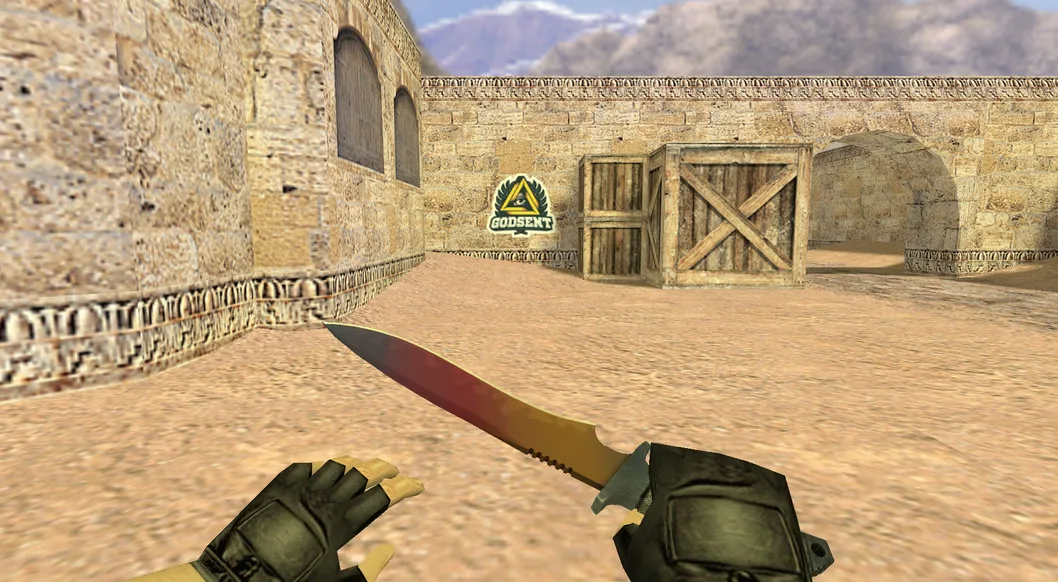 Графіті "GODSENT Logo" для CS 1.6