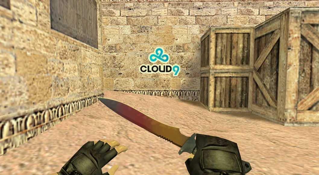 Graffiti „Logo Cloud9” dla CS 1.6
