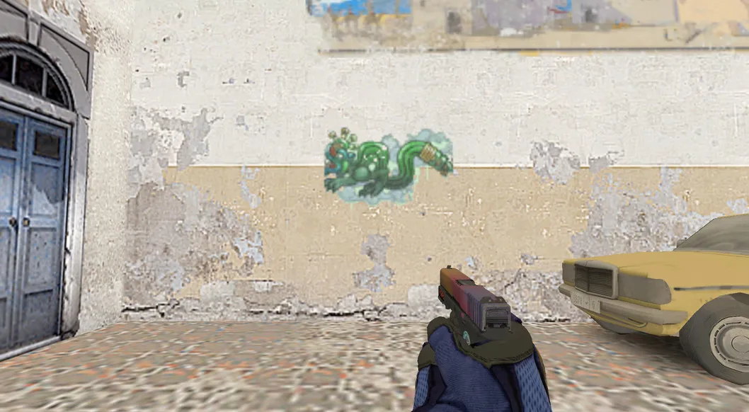 Graffiti Fire Serpent dla CS 1.6