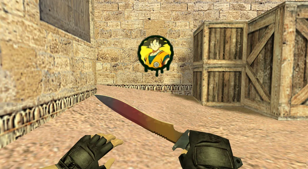 Son Goku Graffiti for CS 1.6