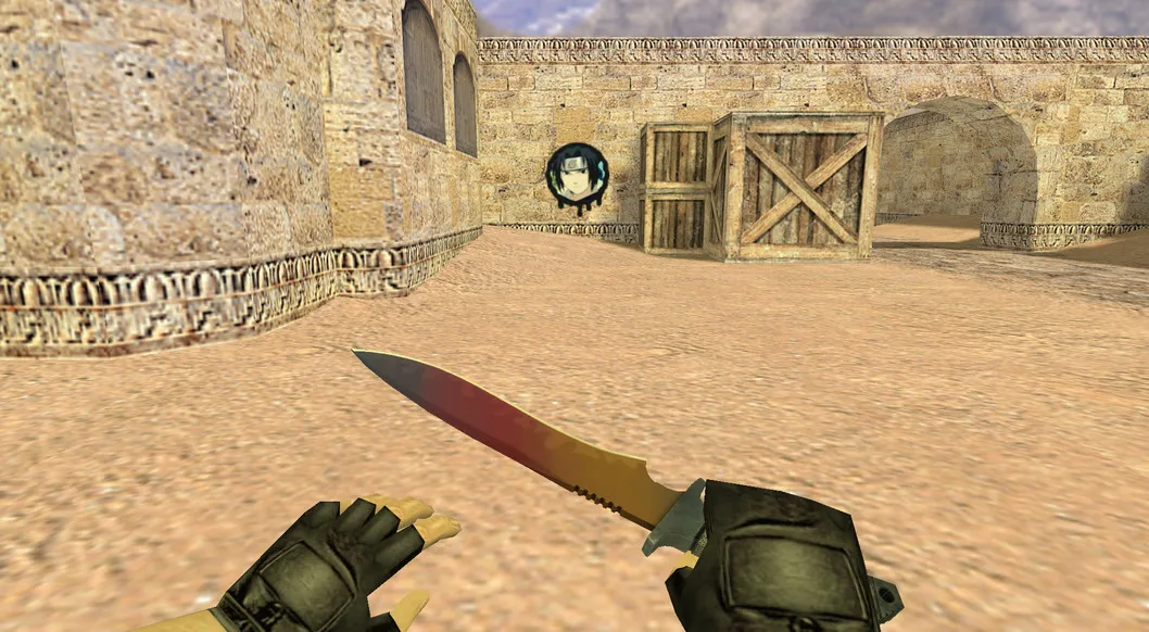 Граффити «Саске Учиха» для CS 1.6