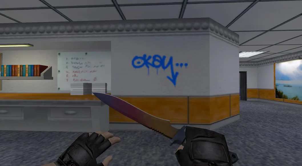 "Okay" graffiti for CS 1.6