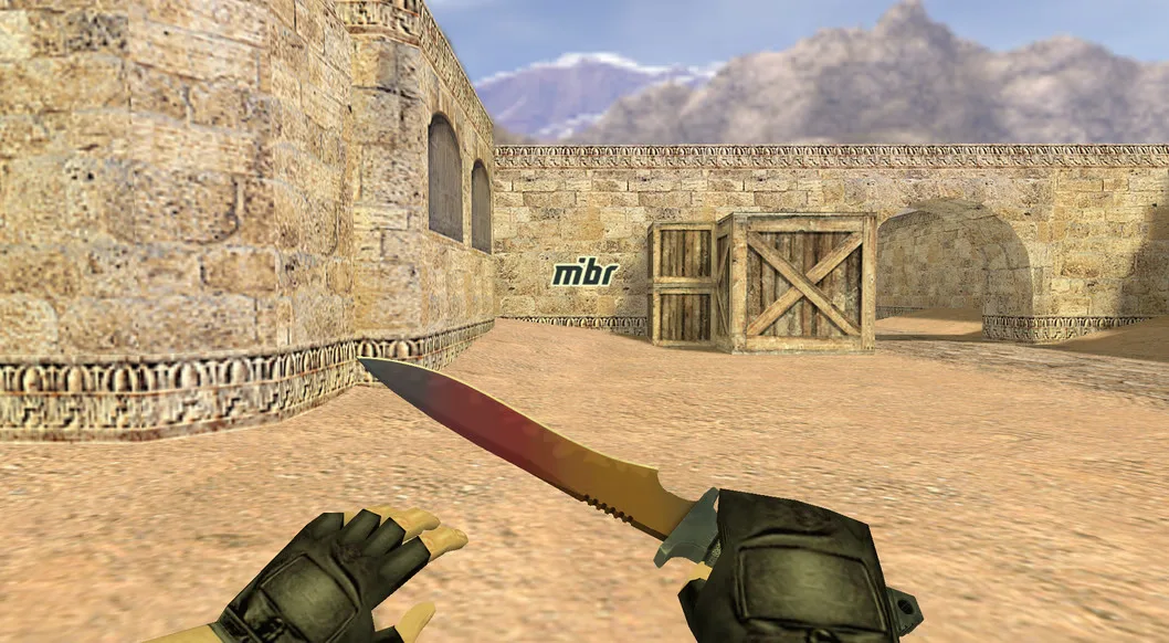 Graffiti „Stare logo MiBR” dla CS 1.6