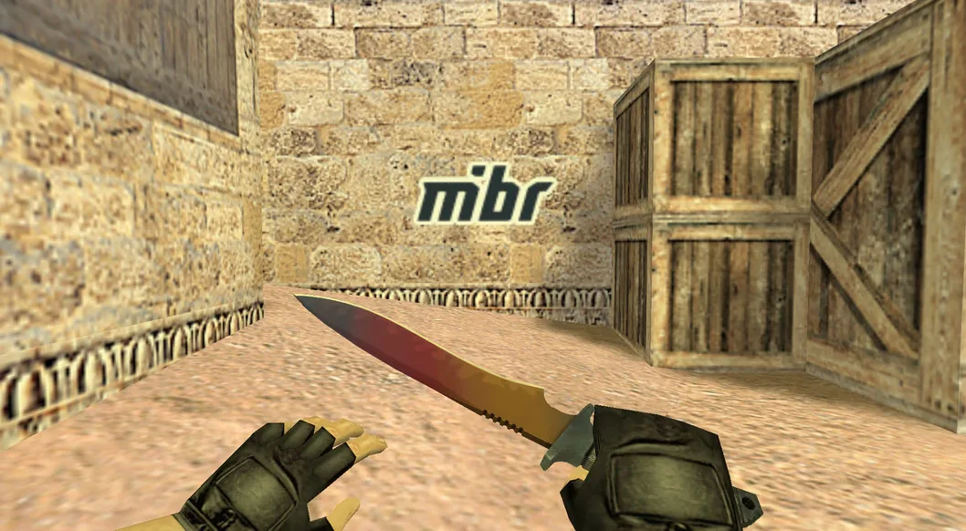 Graffiti „Stare logo MiBR” dla CS 1.6