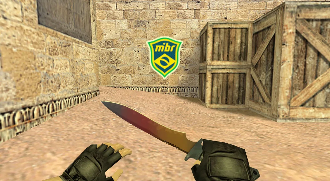 Graffiti „Nowe logo MiBR” dla CS 1.6 — 2