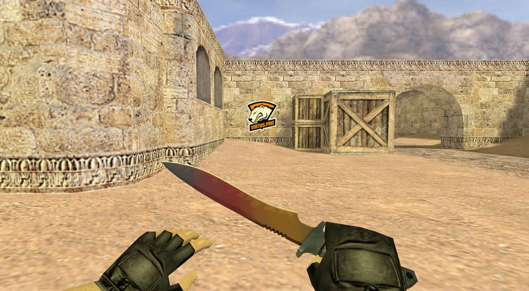 Graffiti "Virtus.pro Old Logo" for CS 1.6 — 2