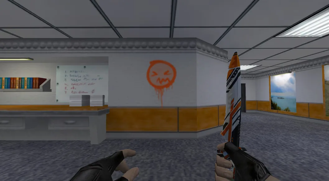 Graffiti „Twarz” dla CS 1.6