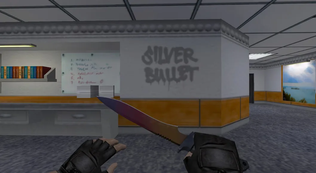 Graffiti „Silver Bullet” dla CS 1.6