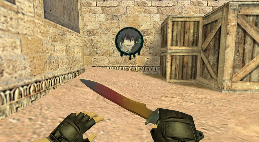 Graffiti „Rin Okumura” dla CS 1.6 — 3